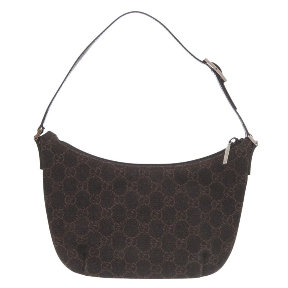 GUCCI Authentic Brown Canvas Bag - Picture 2 of 5